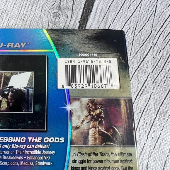 Clash Of The Titans 2010 Blu-Ray With Combo Disc - Picture 8 of 8